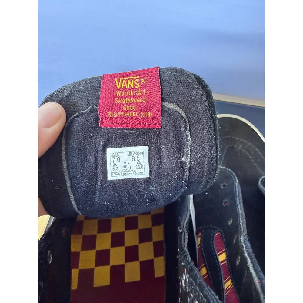 Vans Gryffindor‎ Harry Potter Collab Sk8 Hi- Size 7 Mens